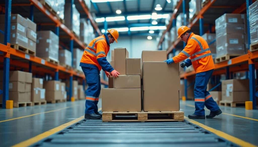 Sécurité et bonnes pratiques de manutention pour la distribution en entrepôt industriel