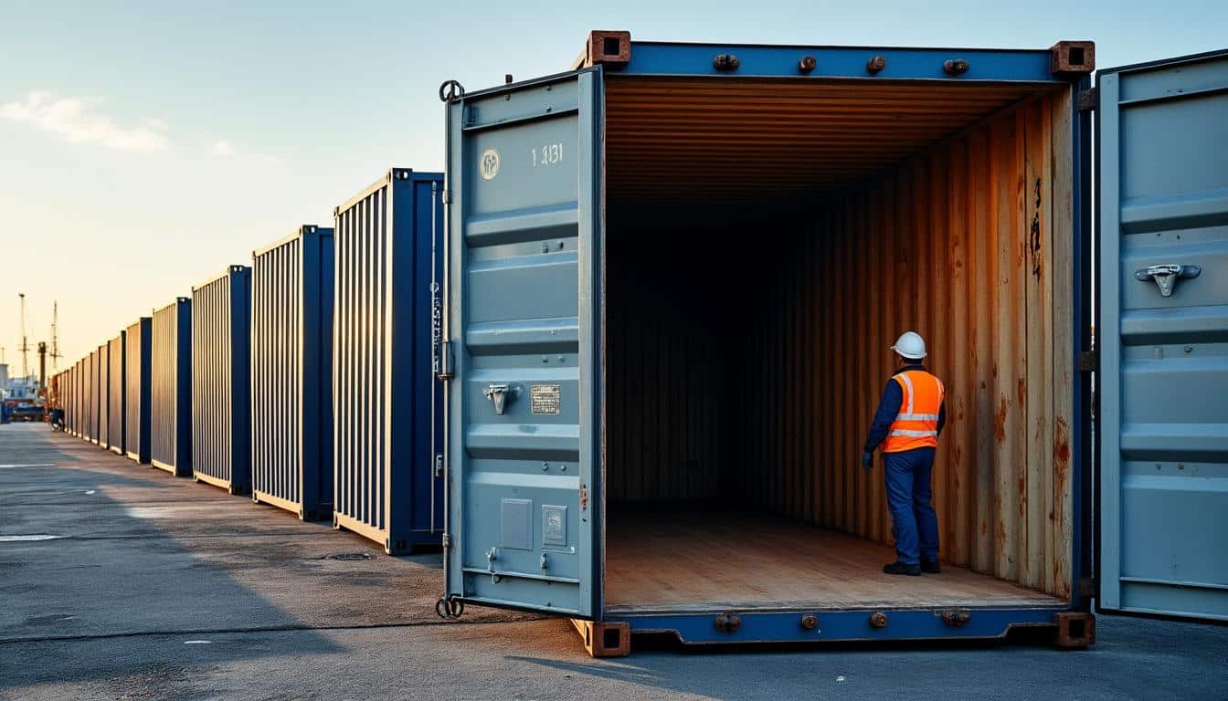 Illustration: Comprendre les caractéristiques essentielles du conteneur maritime de 20 pieds