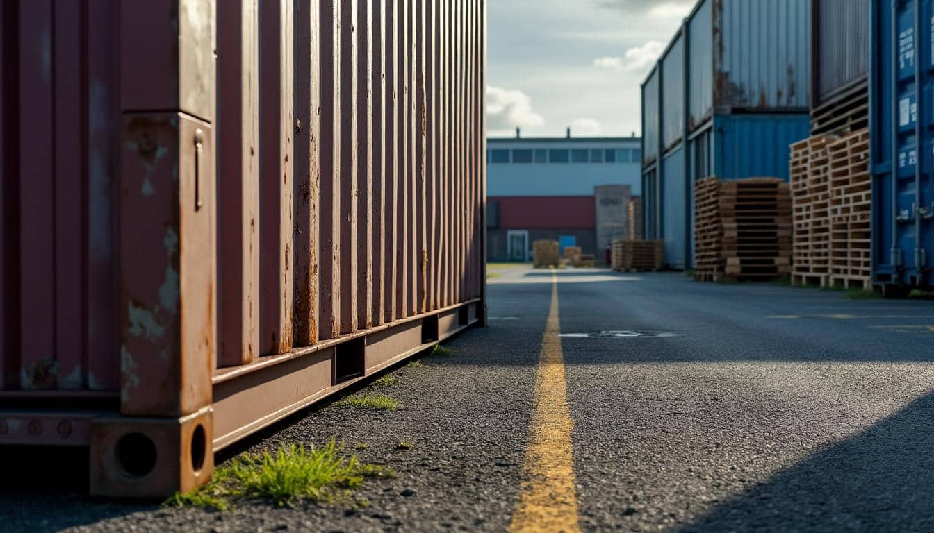 Conteneur maritime de 20 pieds : guide complet et usages variés