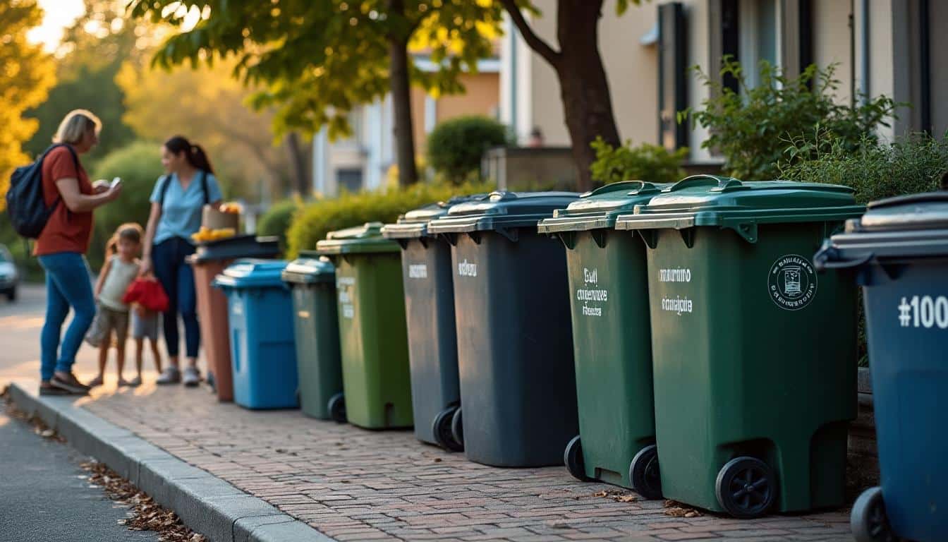 Illustration: Comprendre les différentes tailles et usages des conteneurs poubelles