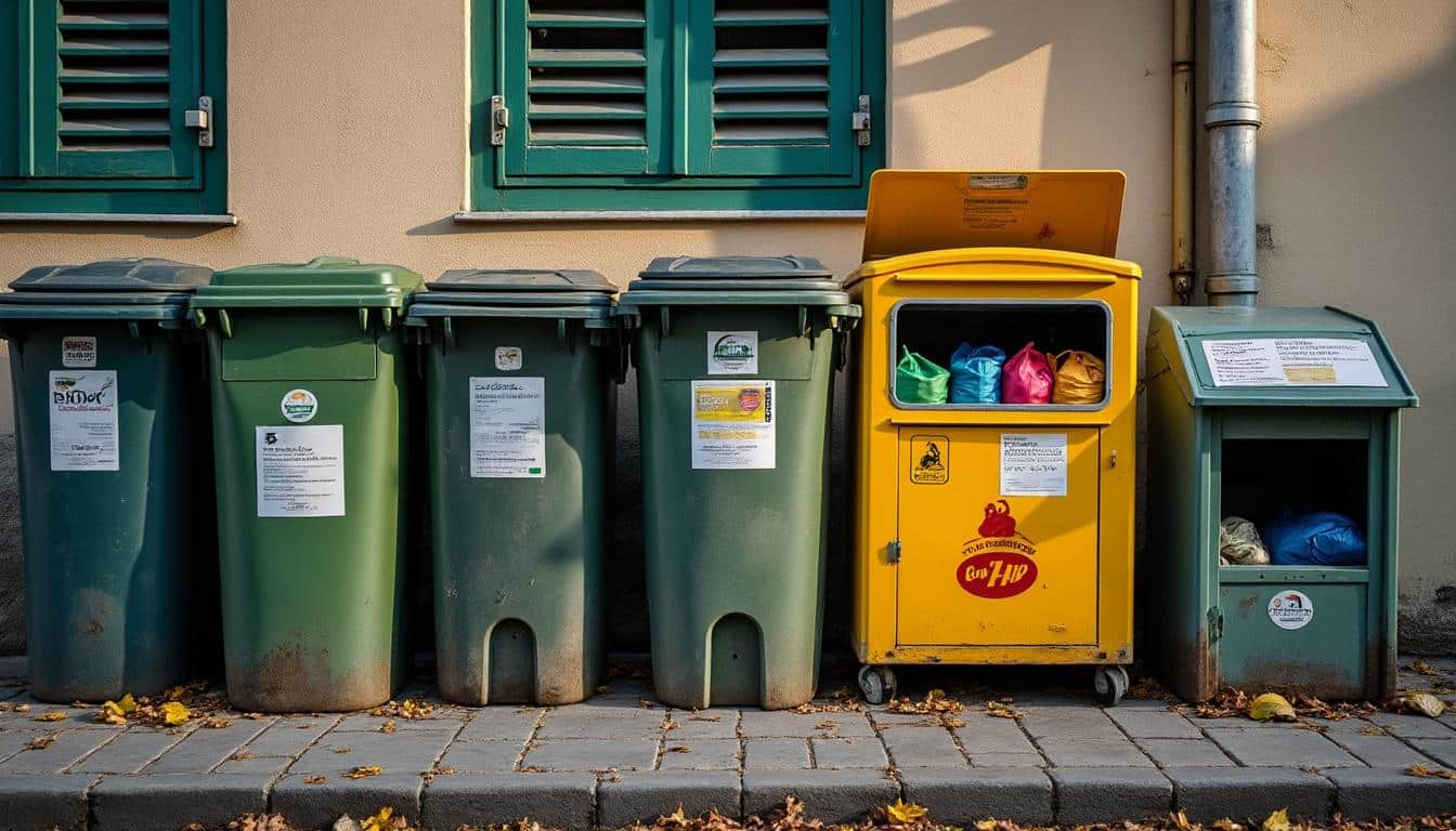 Taille du conteneur poubelle : guide pour bien choisir son volume