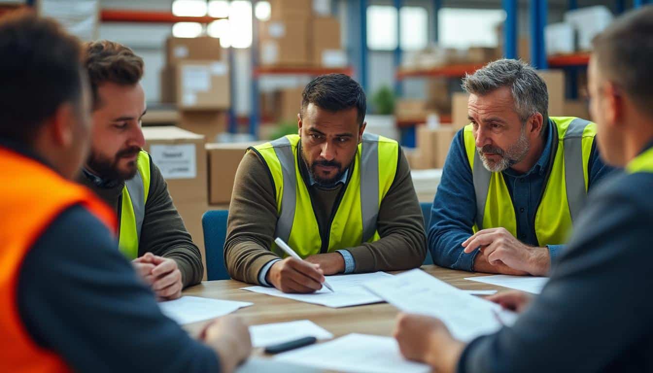 Illustration: Comprendre la convention collective dans le secteur de la logistique et du transport
