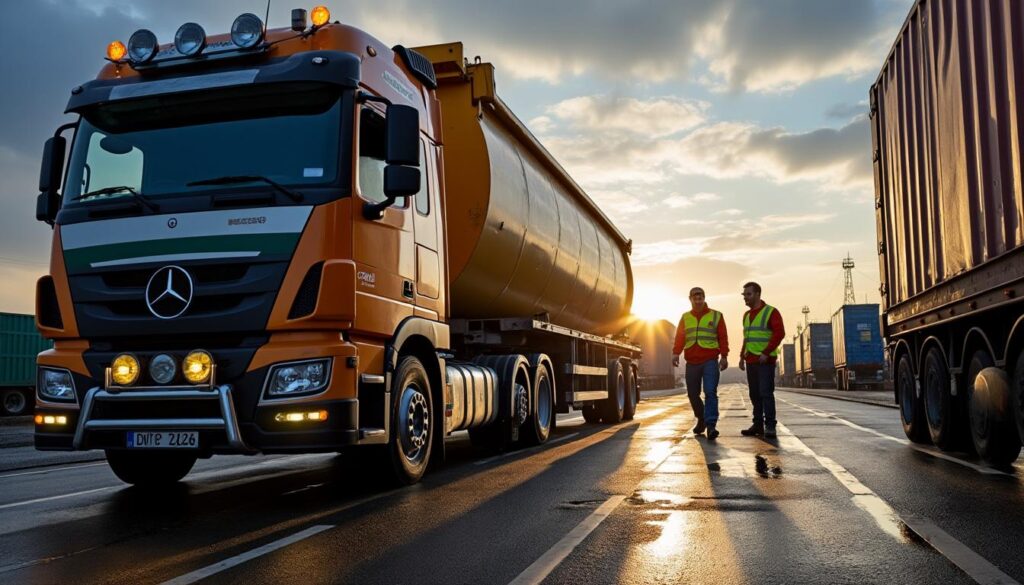 Assurer la conformité aux normes logistiques pour le déchargement sur quai