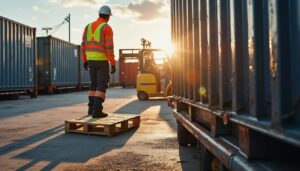 Quels équipements de manutention sont adaptés au déchargement sur les quais industriels ?