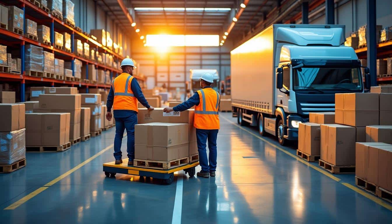 Illustration: Comprendre le rôle des espaces logistiques dans la chaîne d’approvisionnement