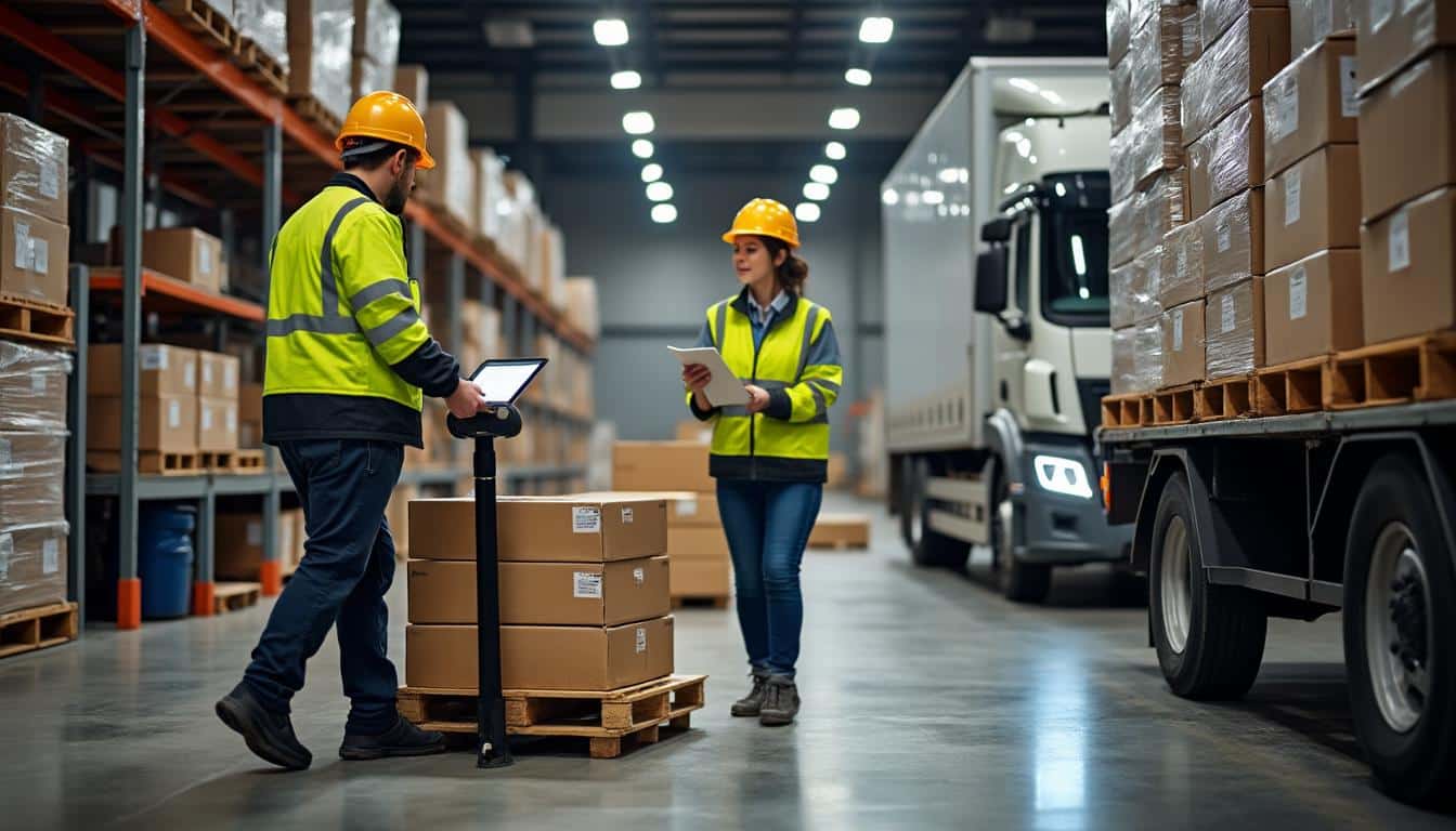 Illustration: Les missions courantes proposées en intérim logistique à Paris