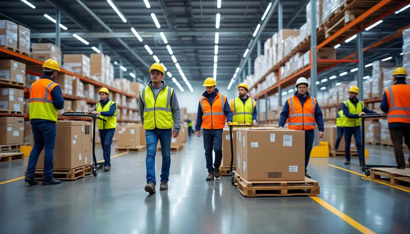 Illustration: Comment s’organise la logistique sur le site de Leroy à Seclin ?