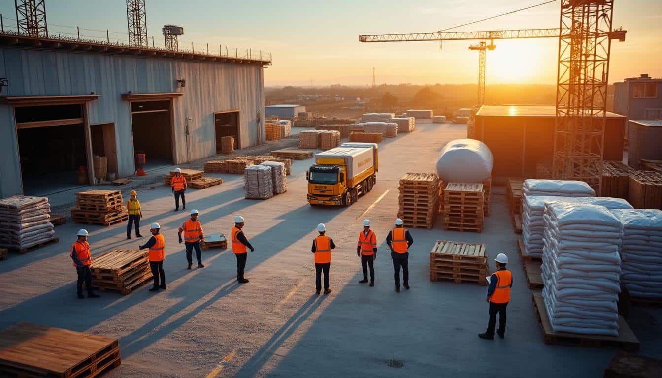 Illustration: Comprendre le rôle central de la logistique dans la réussite d’un chantier