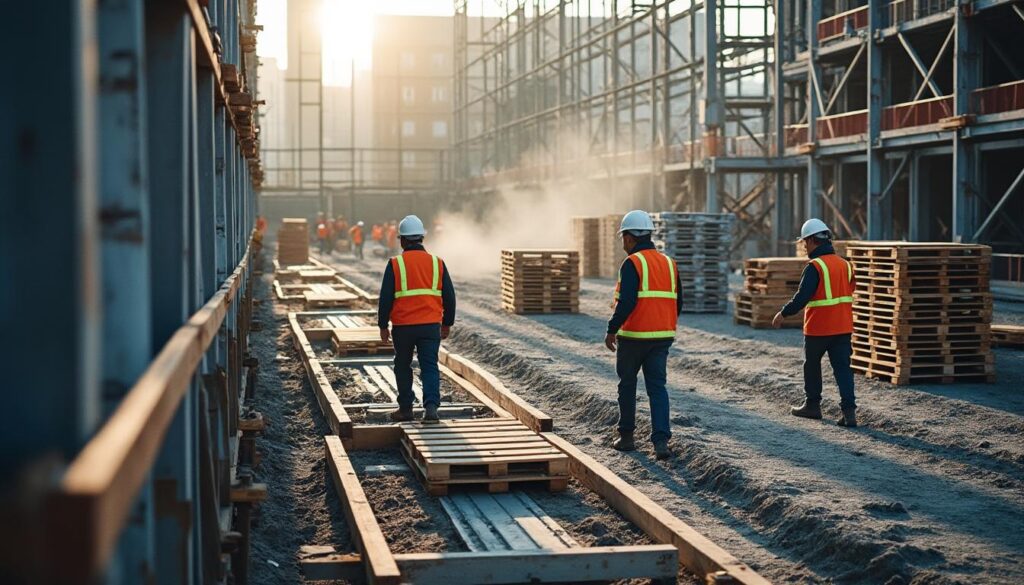 Logistique de chantier : optimiser organisation et sécurité efficacement