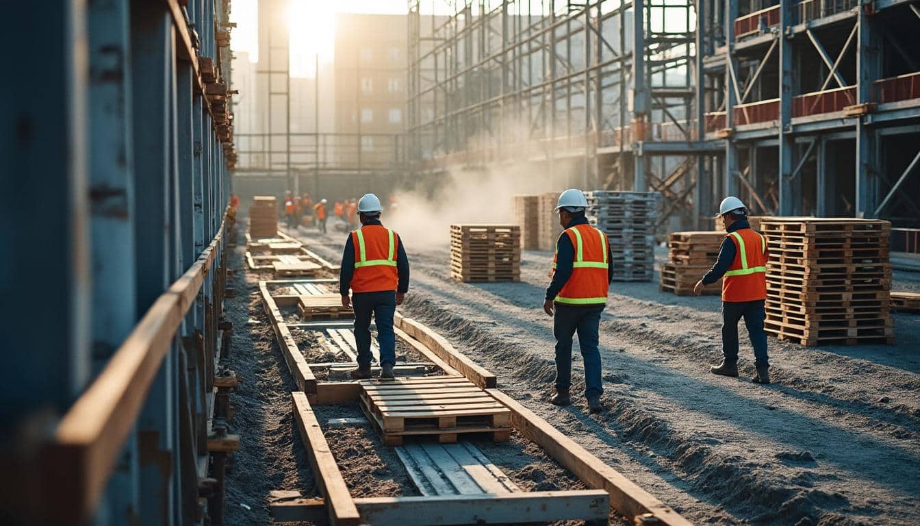 Logistique de chantier : optimiser organisation et sécurité efficacement