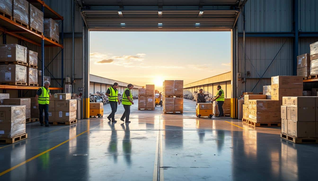 Illustration: Comprendre le rôle essentiel de la logistique dans la grande distribution