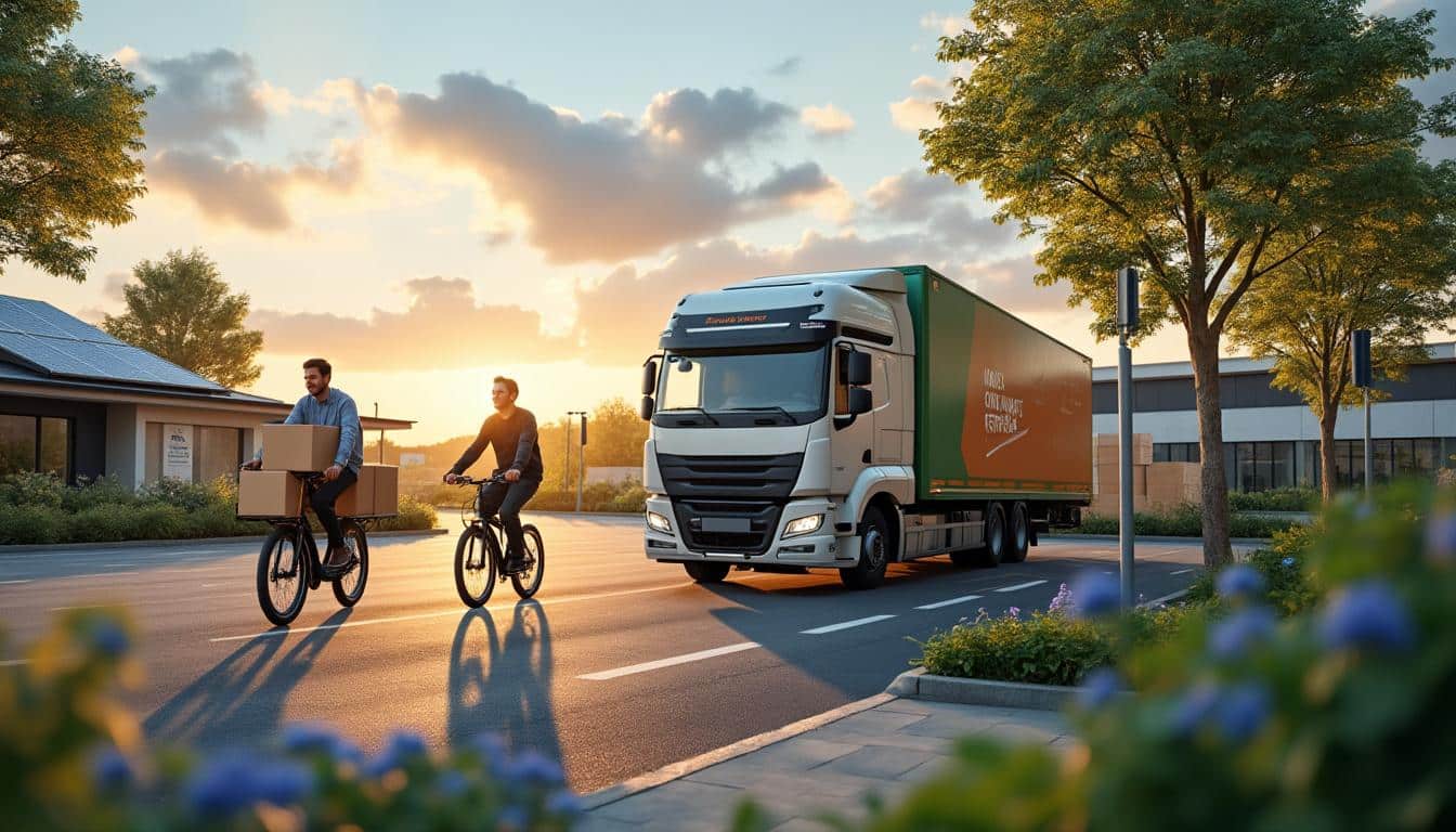 Illustration: Quelles sont les ambitions et les bénéfices concrets de la logistique verte ?