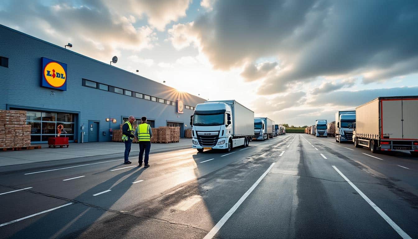 Plateforme Lidl logistique de Beaucaire : innovation et emplois locaux