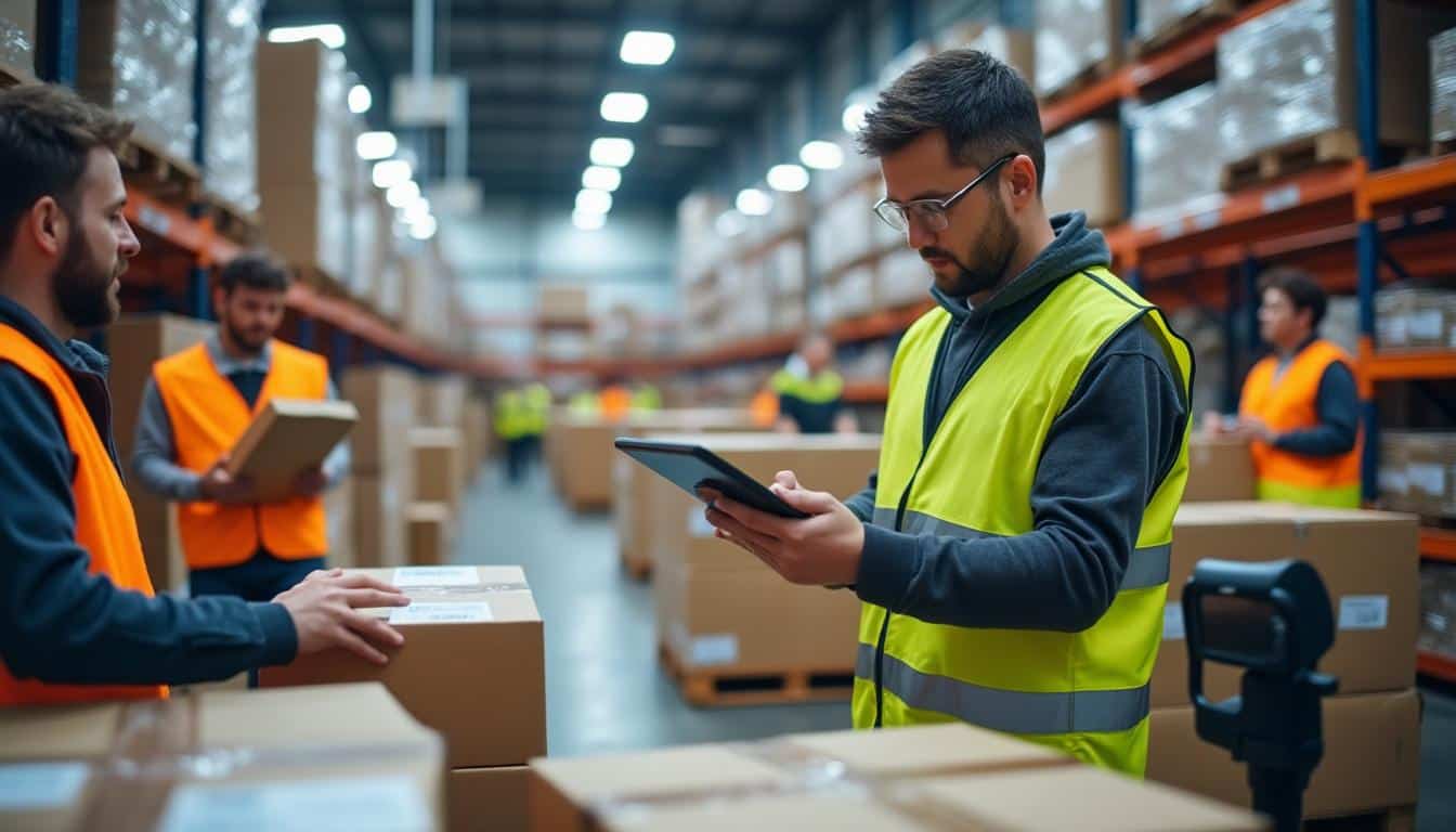 Illustration: Comprendre le rôle essentiel de la réception en logistique dans la chaîne d’approvisionnement