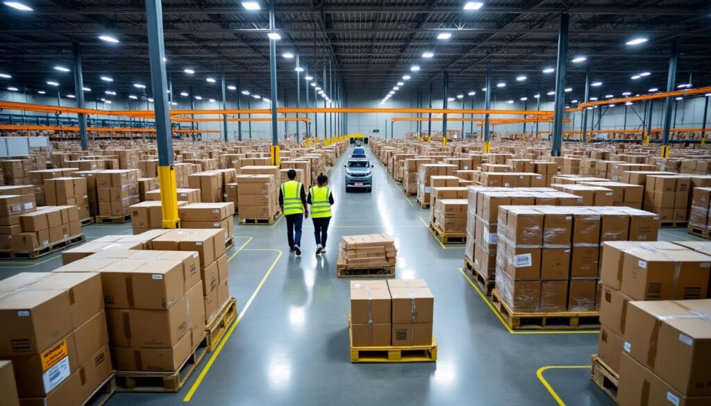 Site logistique de Réau Mondial Relay : cœur de la livraison rapide