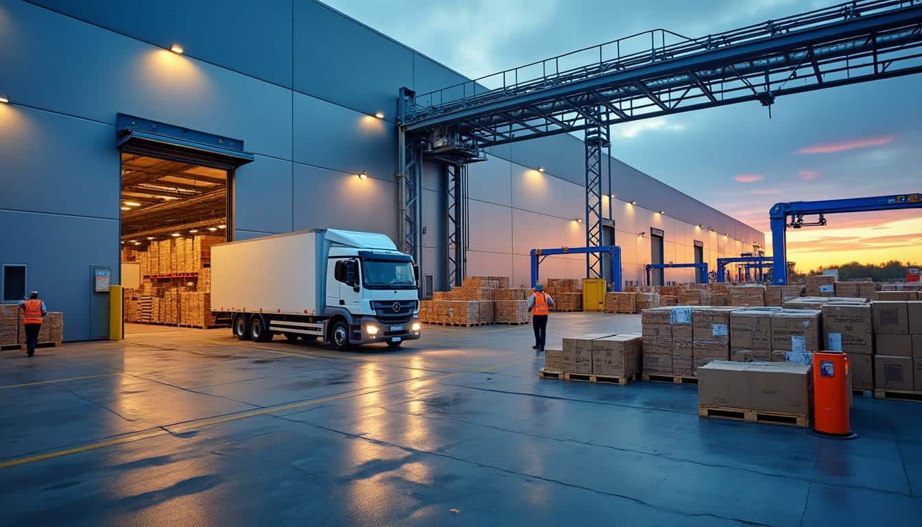 Illustration: Comprendre ce qu’est un bâtiment logistique et son rôle dans la chaîne d’approvisionnement