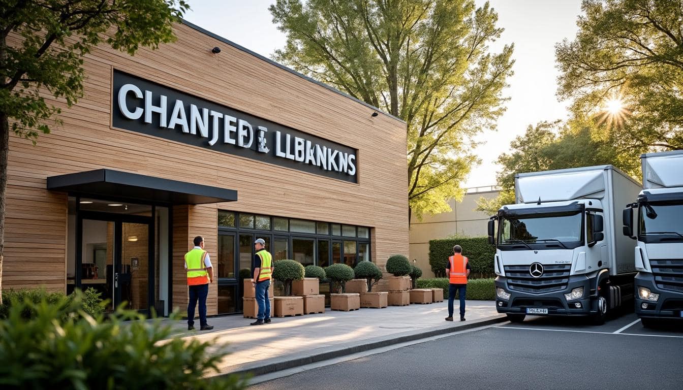 Illustration: Découvrir l’entreprise et le siège du groupe de transport à Épernay