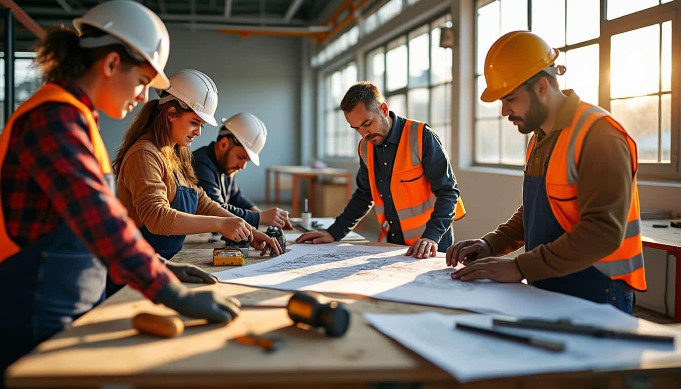 Illustration: Découvrir les formations et compétences clés dans le secteur du bâtiment en région nancéienne