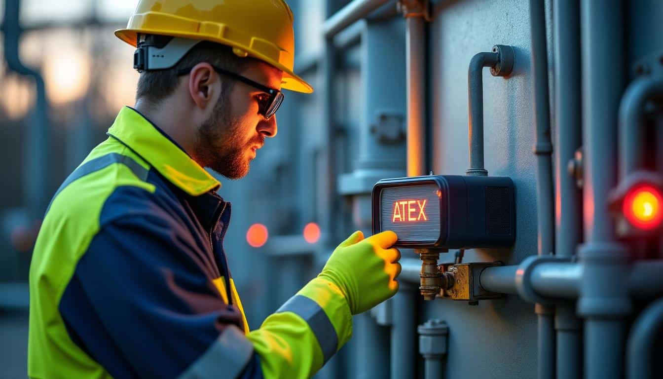 Illustration: Comprendre les caractéristiques techniques des projecteurs certifiés ATEX