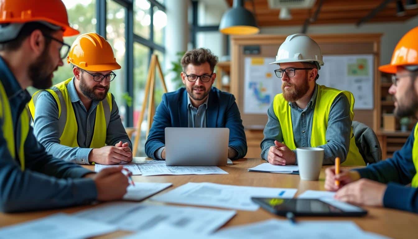 Illustration: Comment le groupe PRO BTP organise son engagement auprès des professionnels du bâtiment