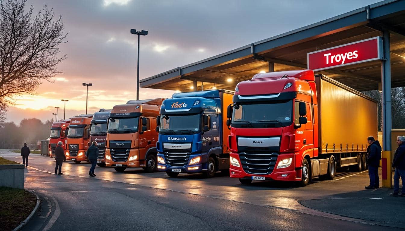 Illustration: Les services de transport routier proposés à Troyes