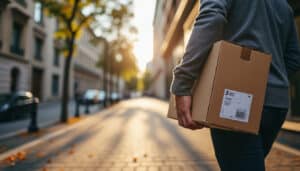Colis en route vers le point de livraison : suivez votre envoi facilement