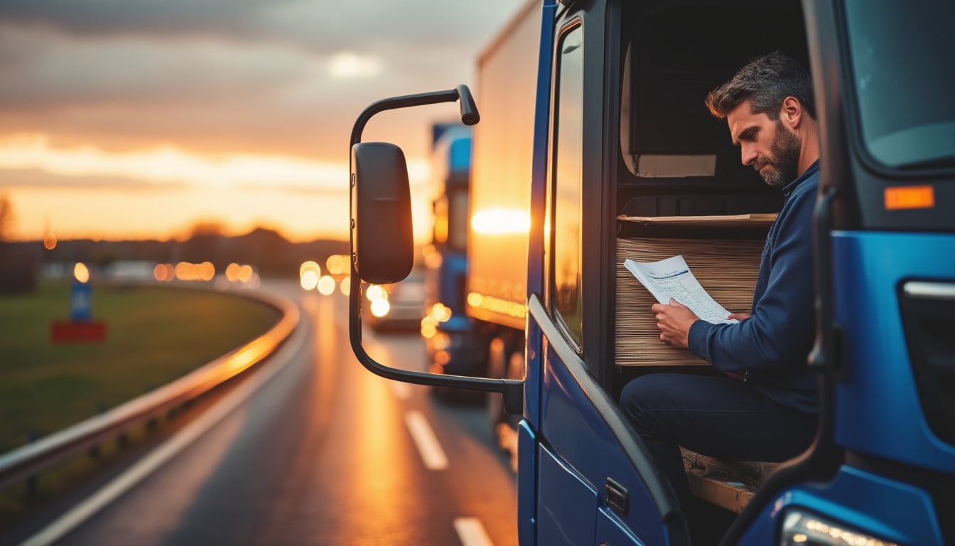 Illustration: Que signifie le statut « en transit » dans le transport et la logistique ?