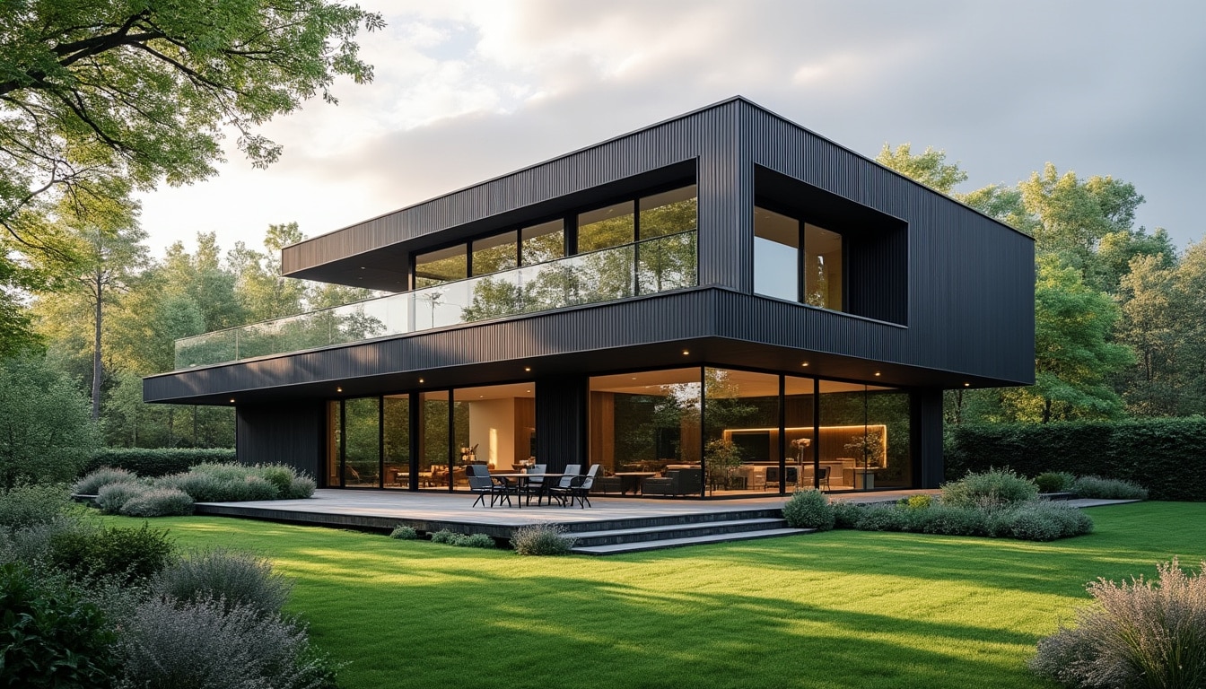 Maison avec toit bac acier : guide complet pour une toiture moderne
