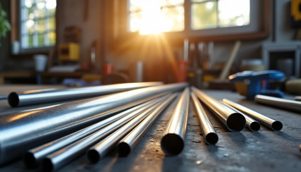 Tube en acier galvanisé : guide complet pour choisir et utiliser